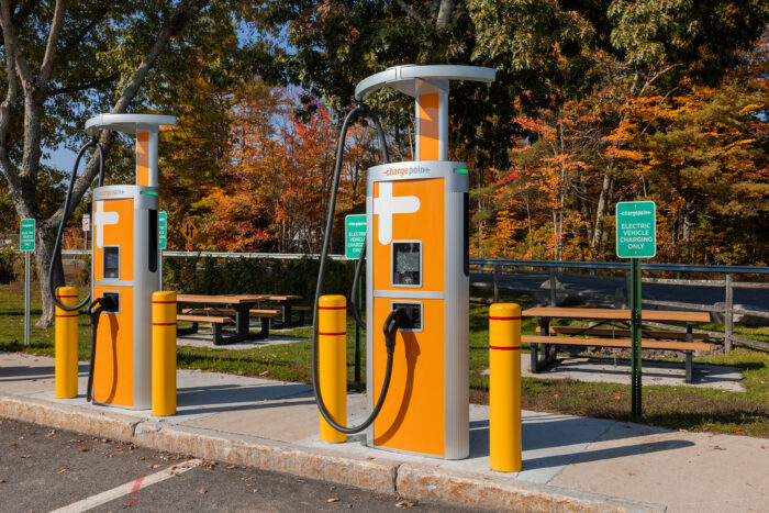 Estación de carga Chargepoint