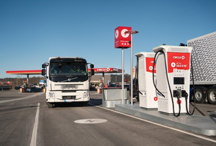 Circle k schweden e lkw laden