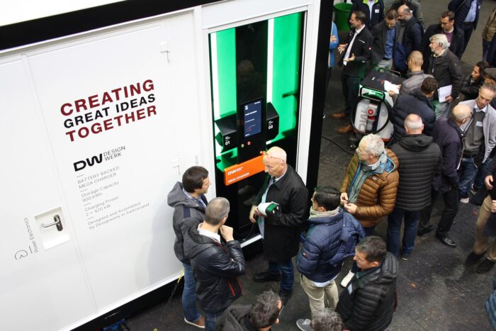 Designwerk ladestation estación de carga mcs min