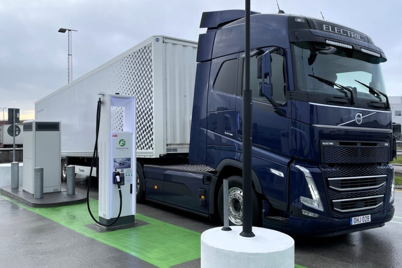 E lkw hafen goeteborg schweden