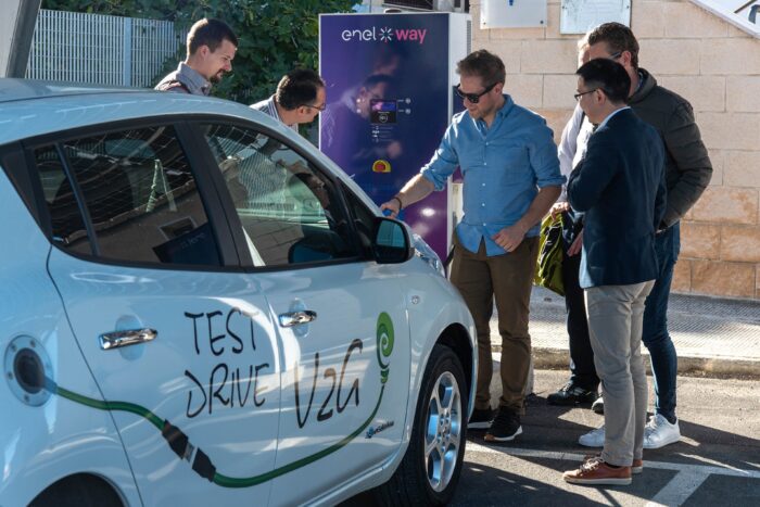 Progressus projekt enelx ladestation italien