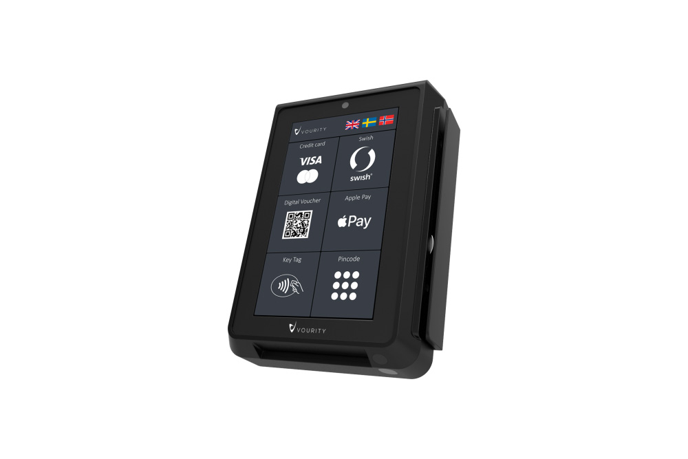Vourity ladestation charging station payment
