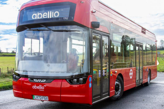 Wrightbus gb kite electroliner abellio london