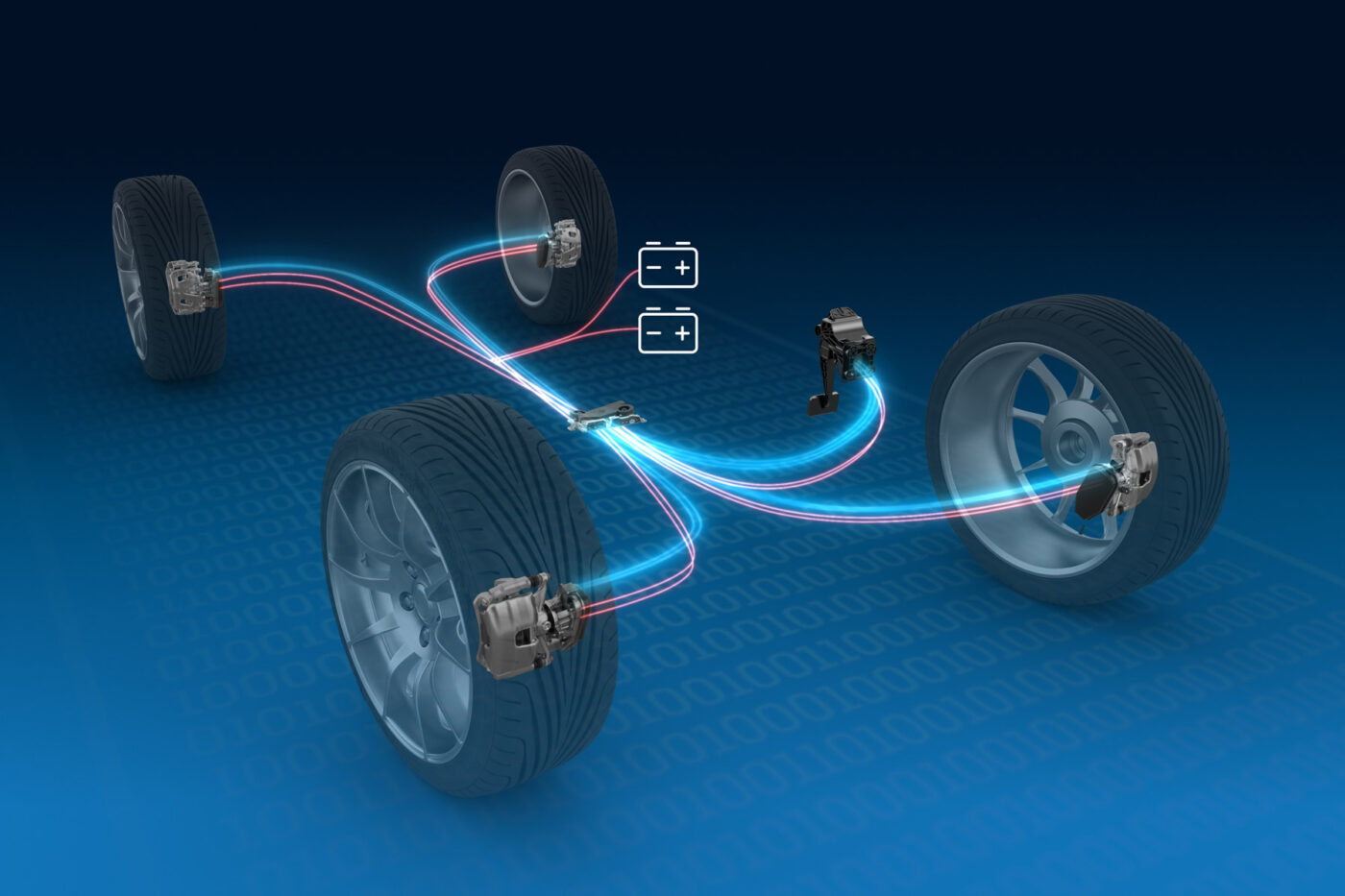 Freno seco Zf por cable