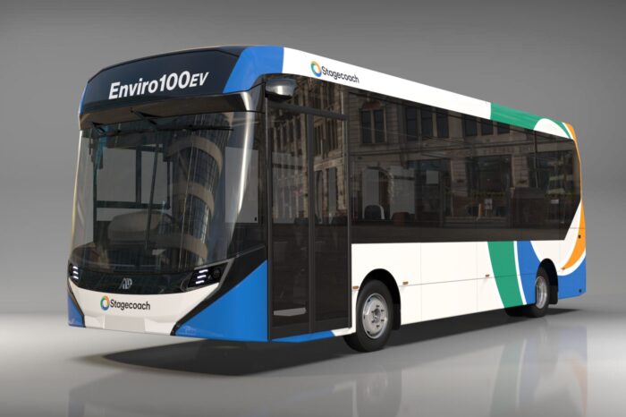 Alexander dennis enviro100ev para stagecoach scaled e