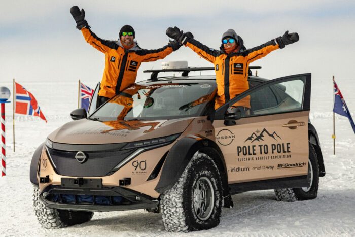 Nissan pole to pole expedition suedpol polo sur