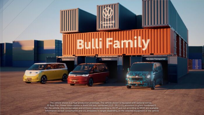 Vw bulli electric teaser