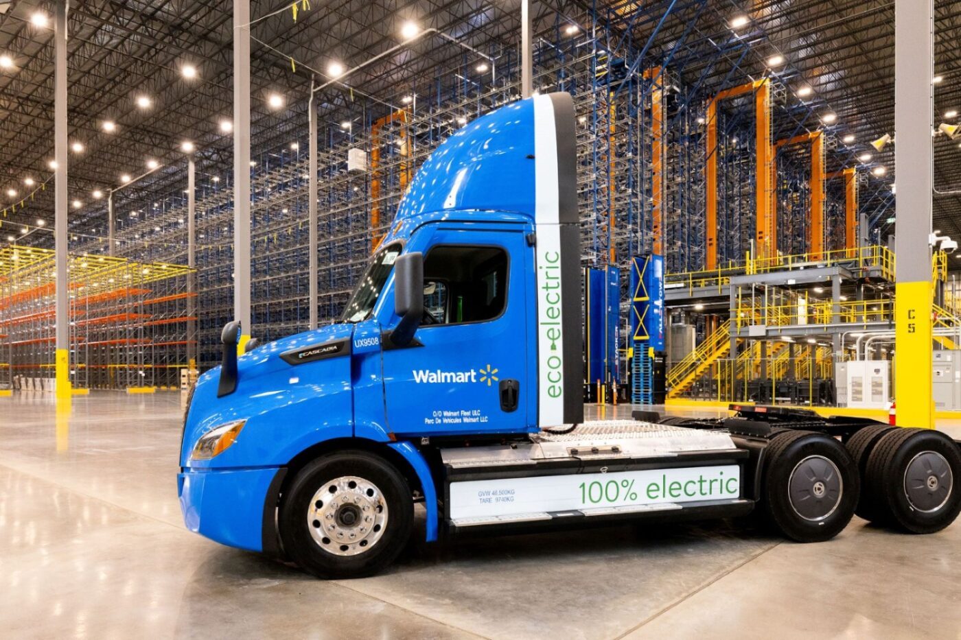 Walmart canada freightliner e
