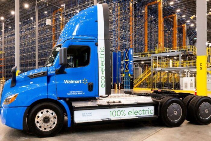 Walmart canada freightliner e