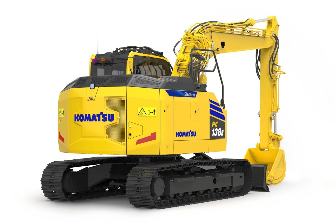 Komatsu electric excavator