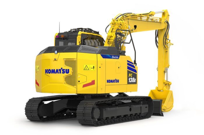 Komatsu electric excavator