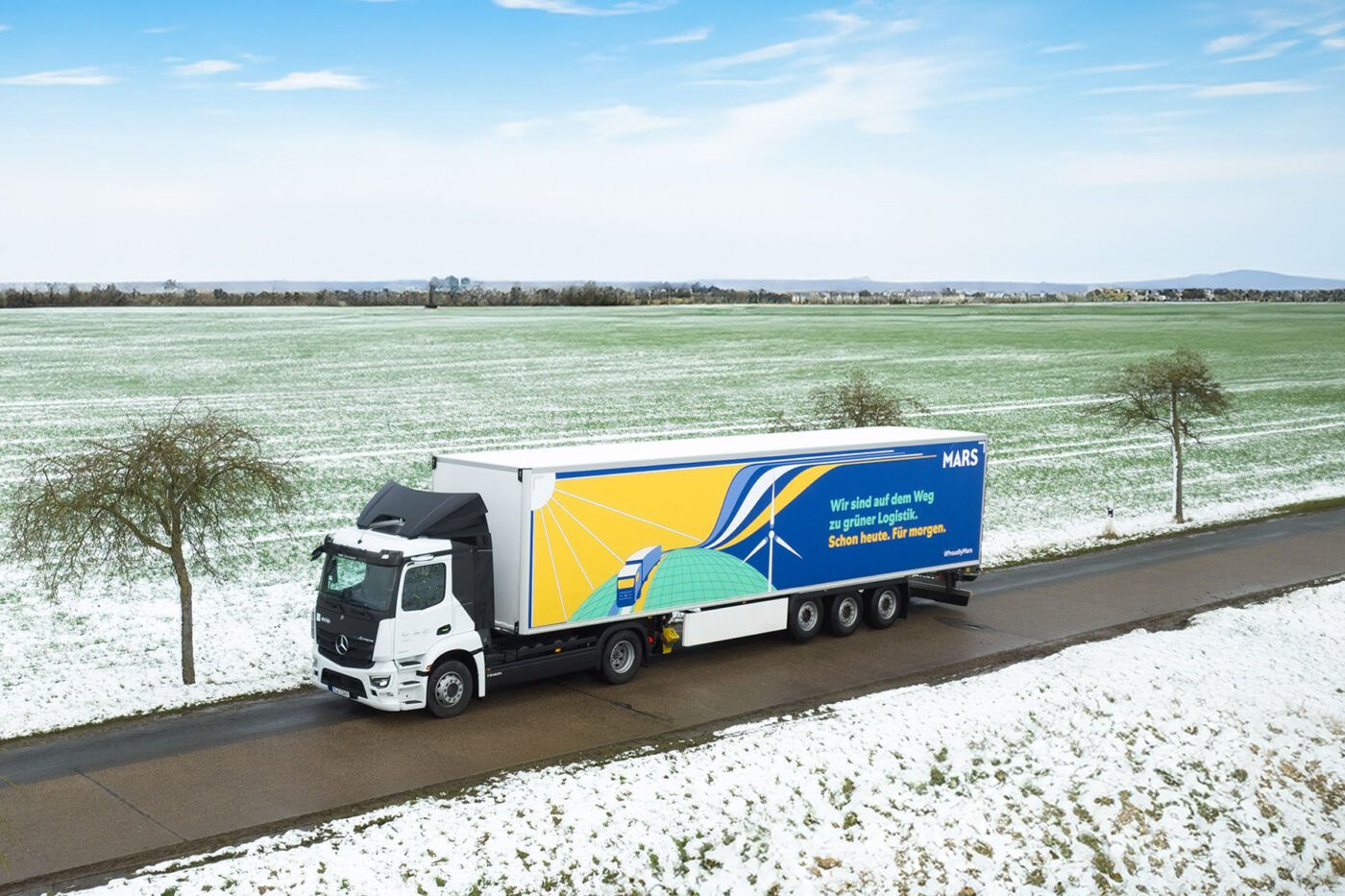 Mars einride mercedes benz eactros