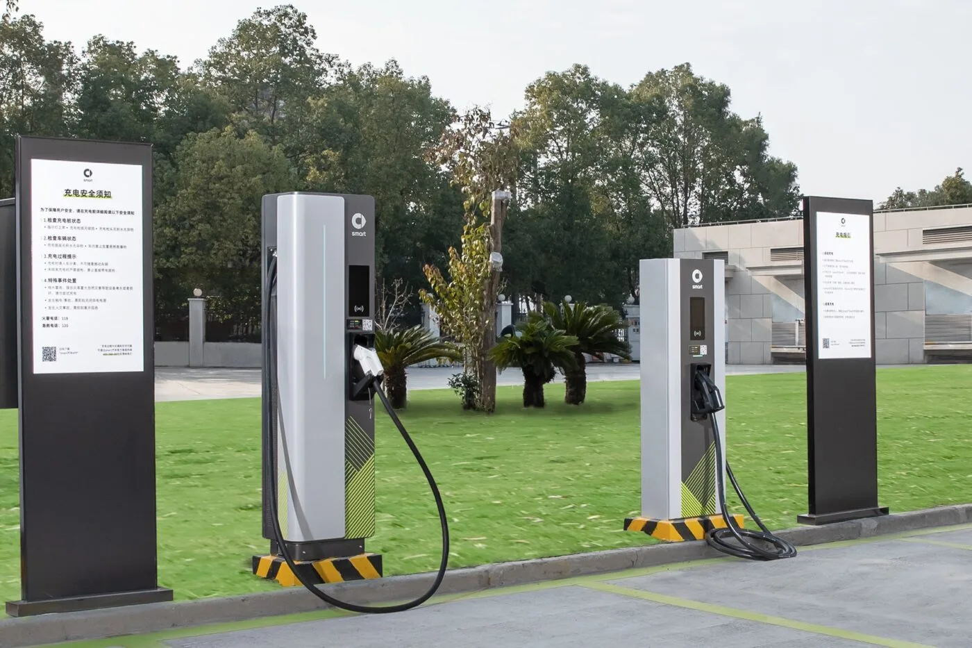 Own electric charging stations discount