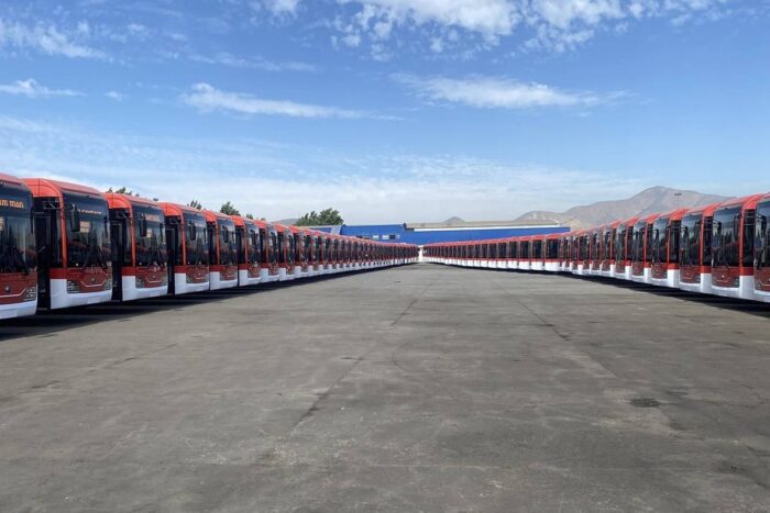 Yutong elektrobus autobús eléctrico santiago de chile min