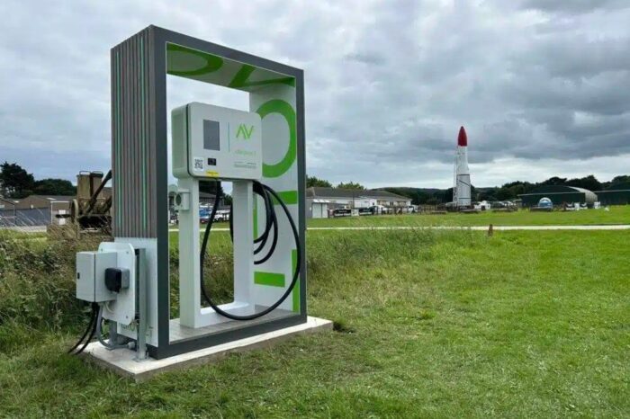 Aerovolt ladestation evtol