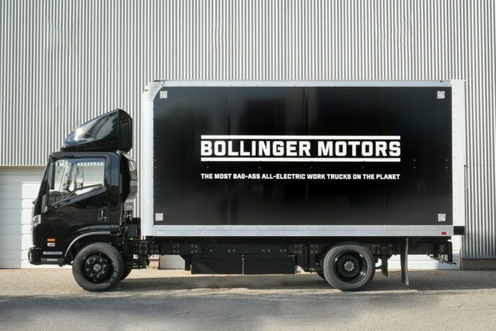 Bollinger motors b4 e lkw camión eléctrico usa min