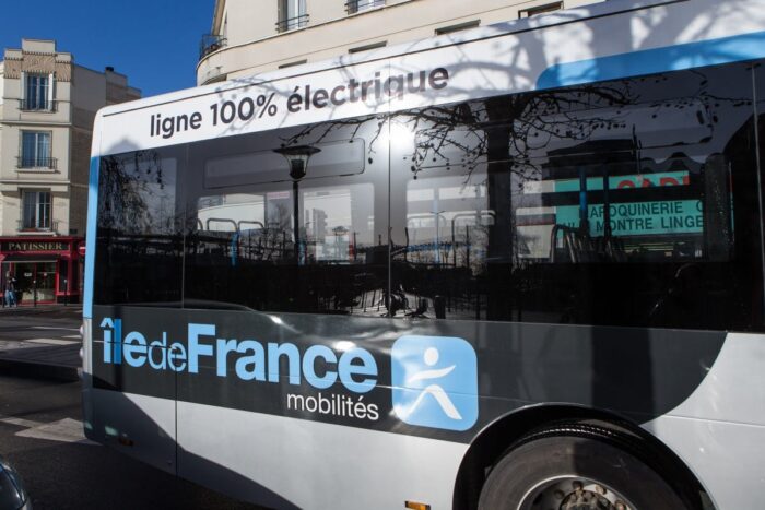 Idfm paris electric bus e