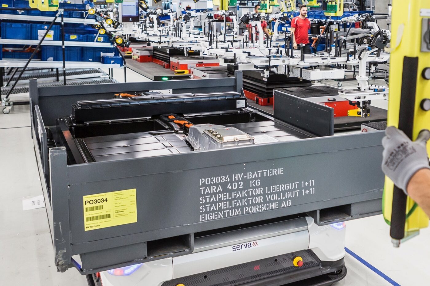 Porsche taycan batterie battery min