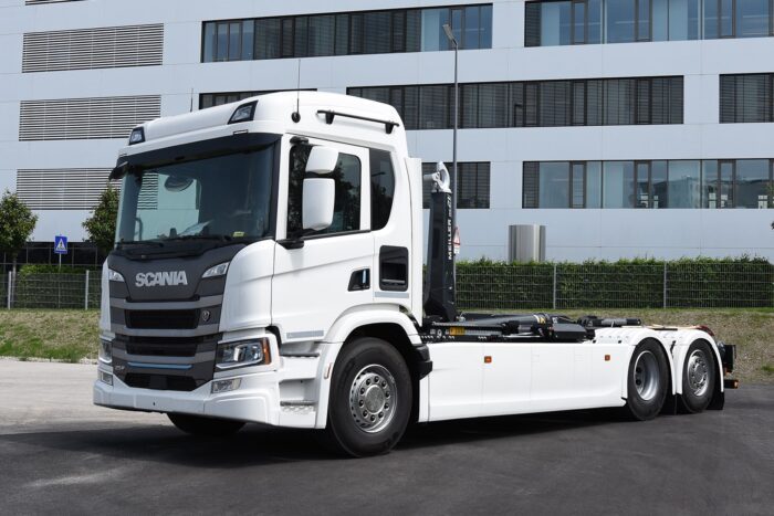 Camión eléctrico Scania p e lkw min