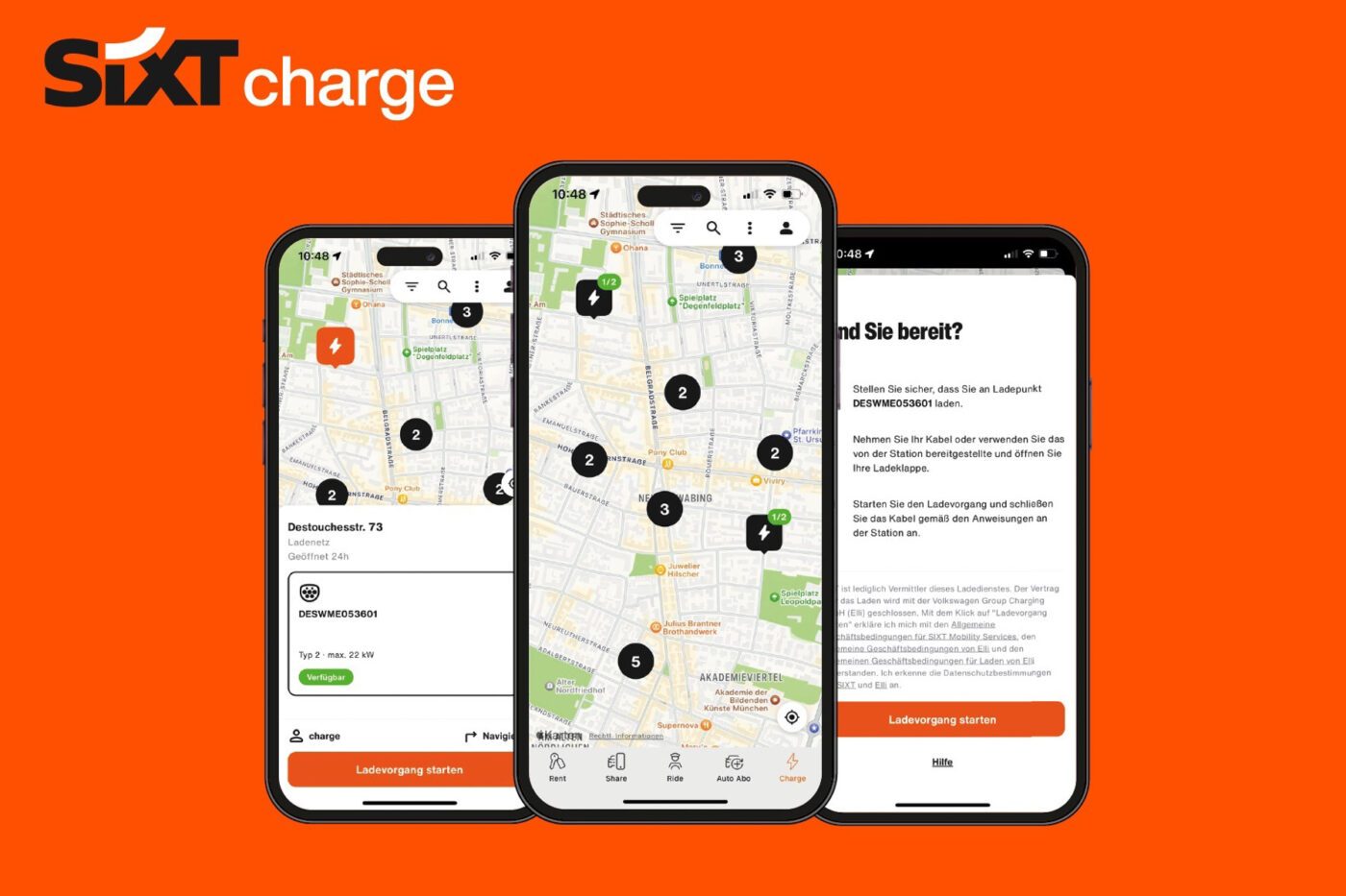 Sixt charge symbolbild elli