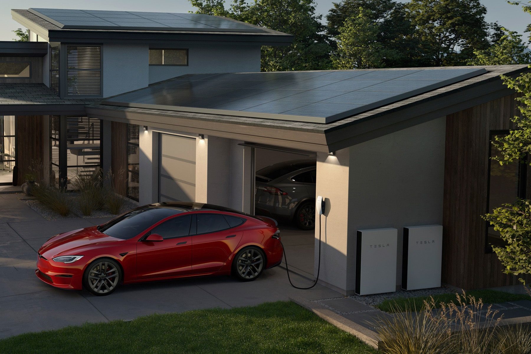 Charge tesla solar sales
