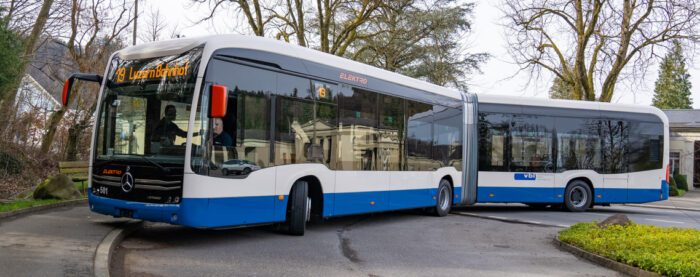 Vbl lucerne electric bus switzerland e