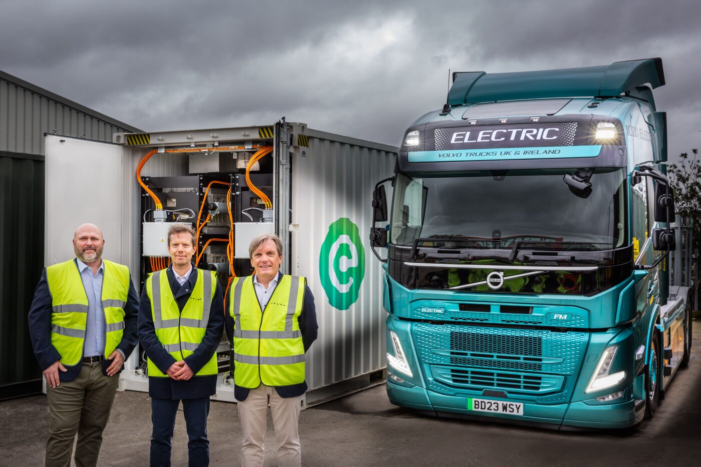 Connected energy volvo truck