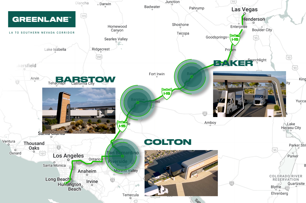 Corredor de carga de Greenlane us e