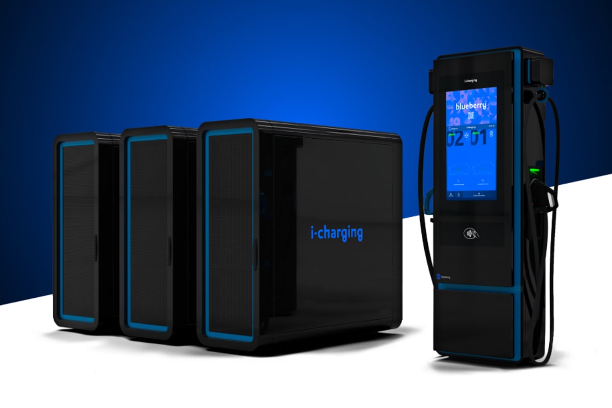I charging blueberry plus ladestation charging station kw min