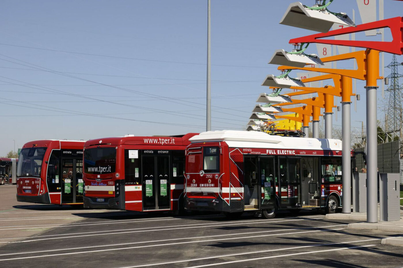 Kempower tper electric buses bologna