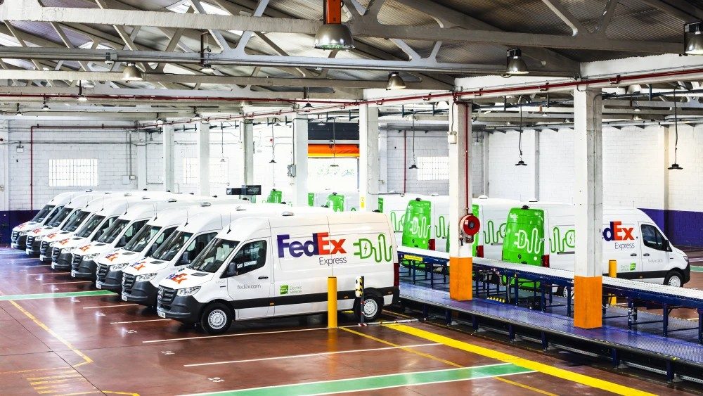 Mercedes esprinter fedex españa madrid