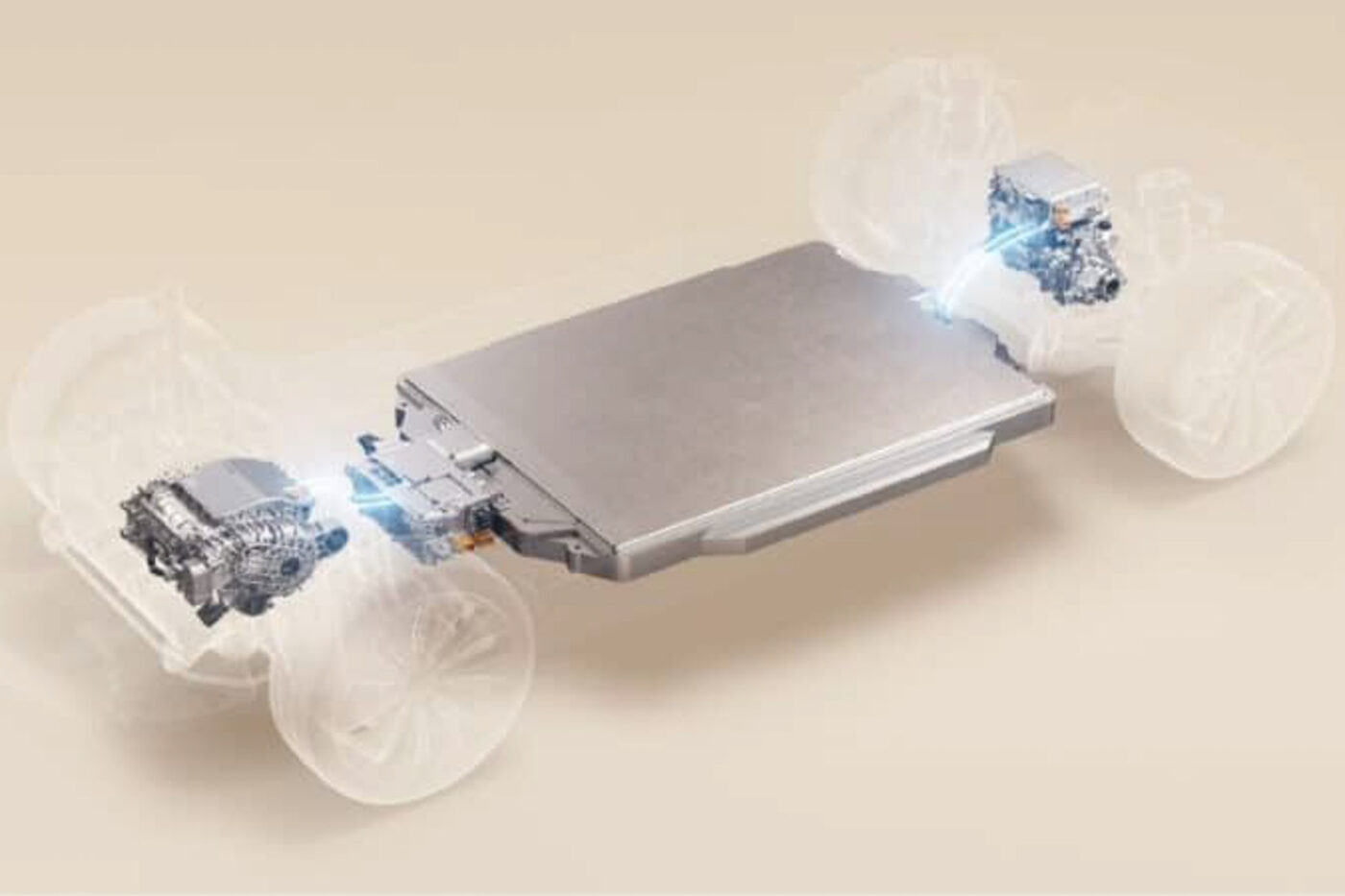 Sistema de propulsión eléctrica de nio voltios