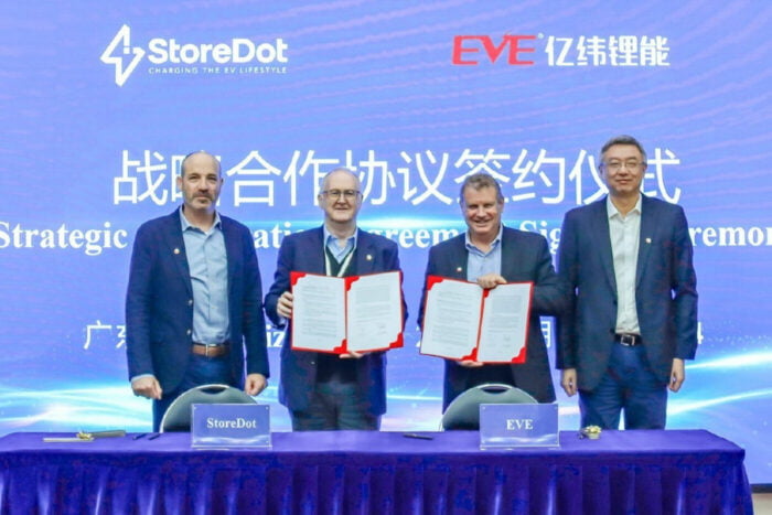 Storedot eve energy strategic cooperation agreement