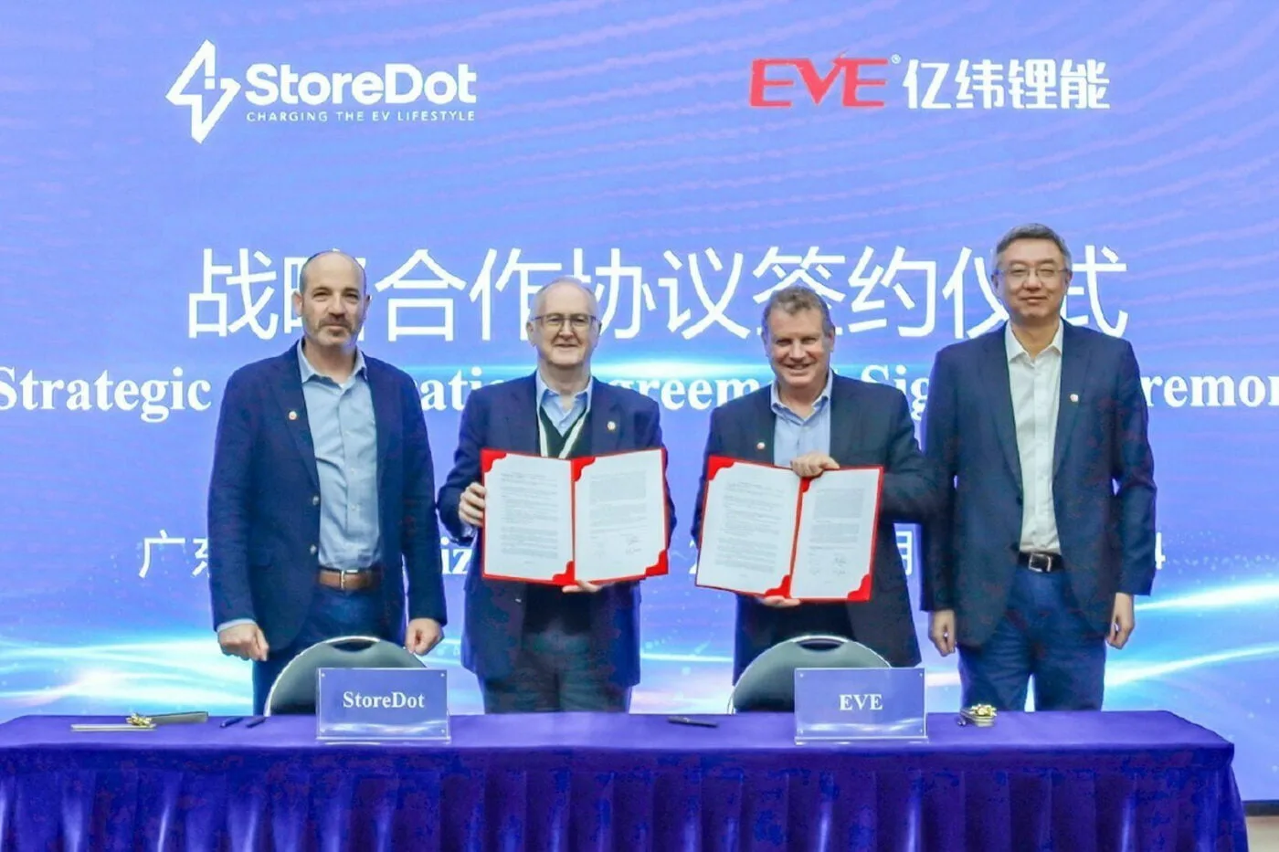 StoreDot and Eve Energy sign production agreement electrive