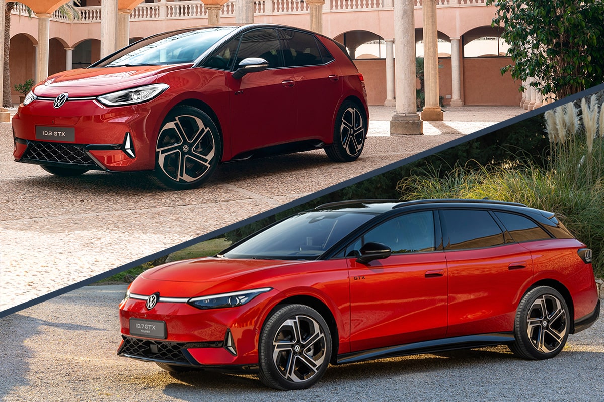 Volkswagen id3 gtx id7 tourer gtx collage min