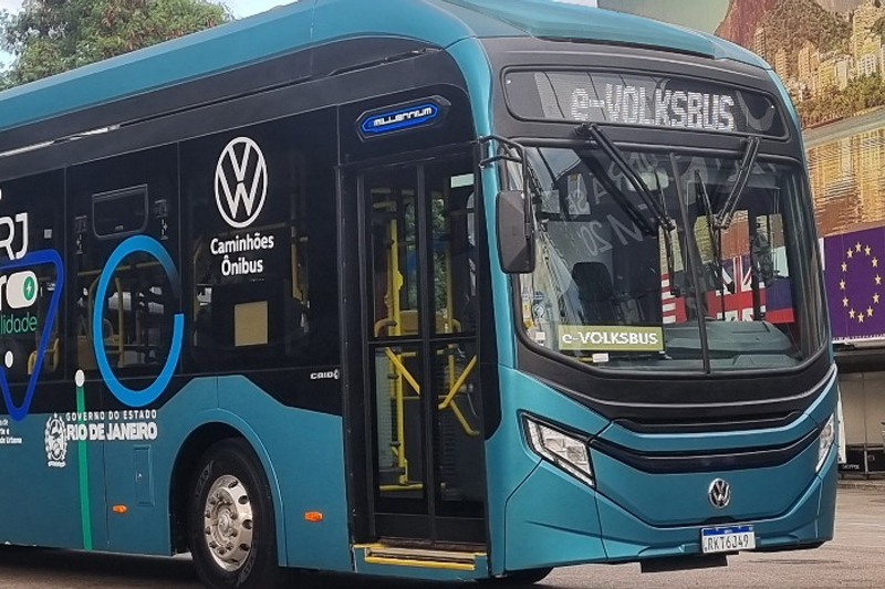Volkswagen vwco e volksbus elektrobus electric bus brasilien brazil