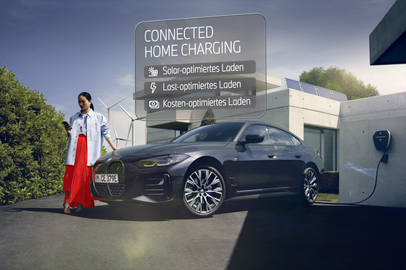 Bmw eon solar laden