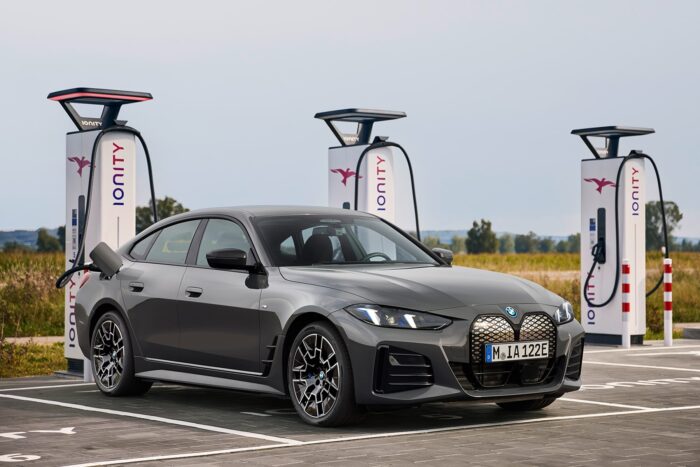 Bmw i4 edrive ionity ladestation estación de carga min