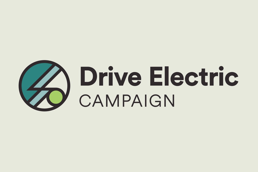Logotipo de la campaña Drive electric