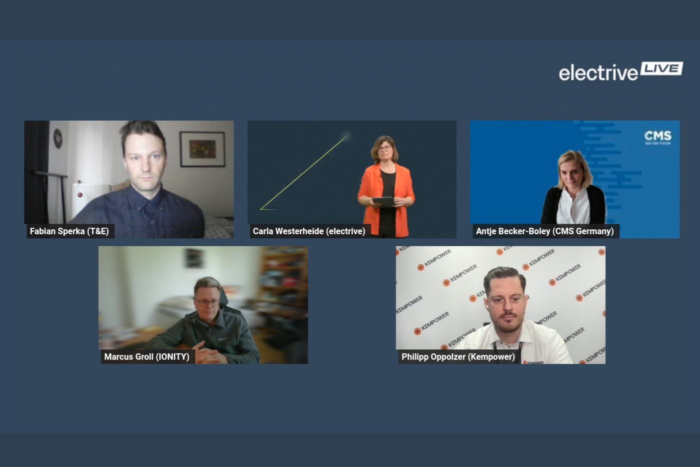 electrive live global speaker screenshot electrive live global speaker screenshot