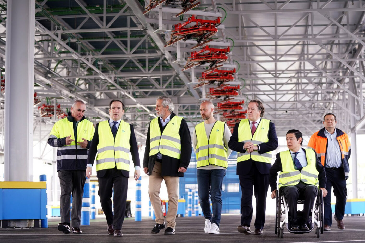 Emt madrid e busse infrastruktur depot carabanchel