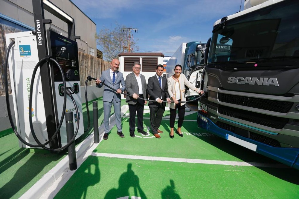 Iberdrola spanien spain e lkw
