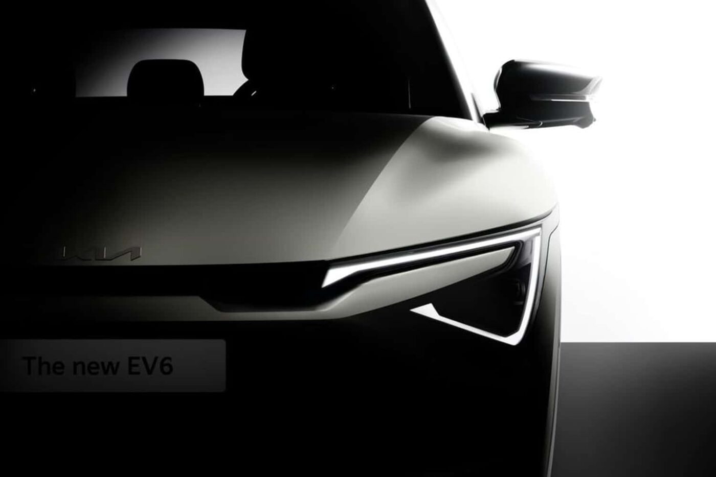 Kia ev6 teaser frontal e