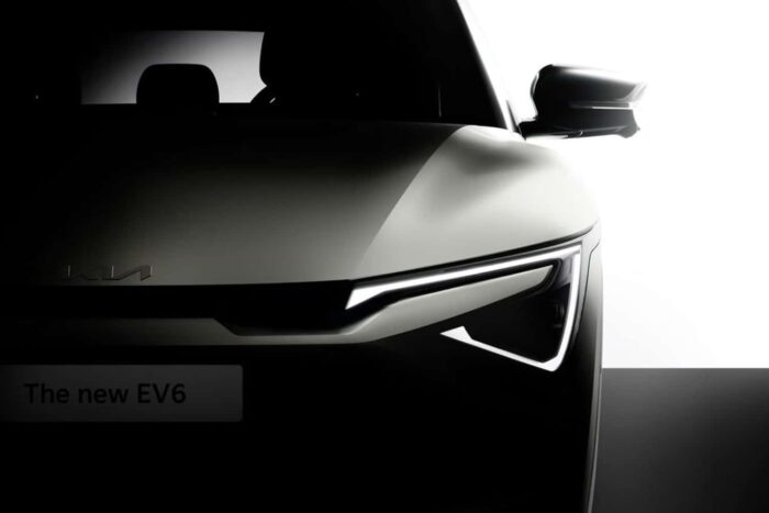 Kia ev6 teaser frontal e
