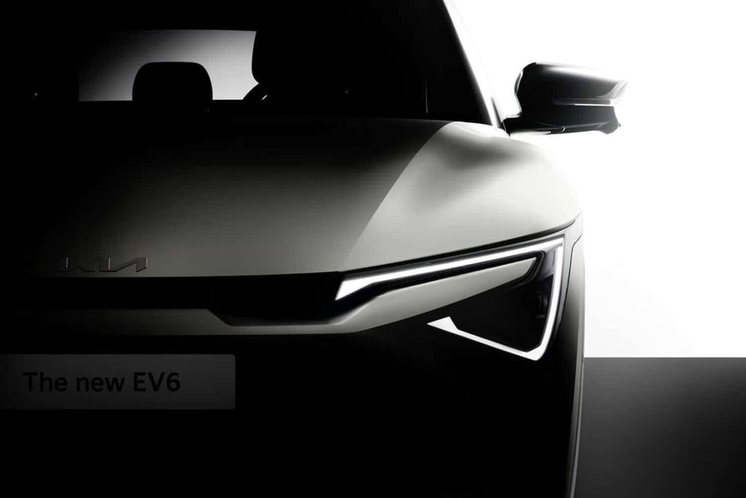New Kia EV6 facelift shows a sharper design