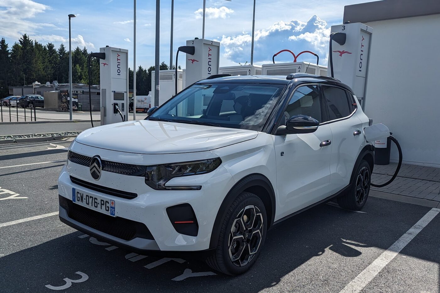 citroen e c3 fahrbericht ionity ladestation charging station frankreich france 2024 01 min citroen e c3 fahrbericht ionity ladestation charging station frankreich france 2024 01 min