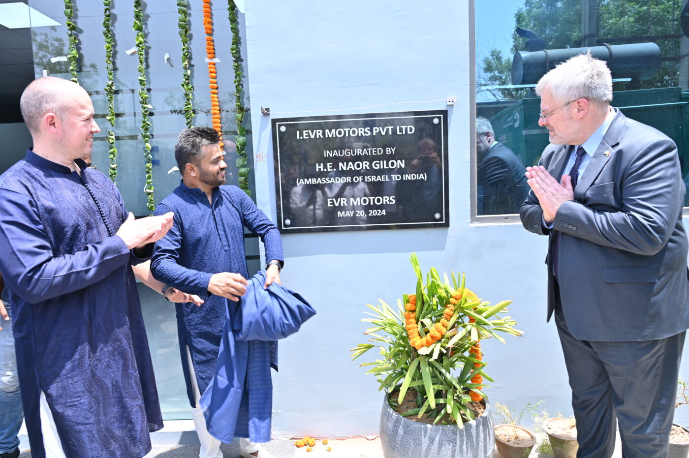Evr motors india inauguración scaled e