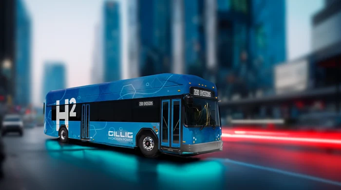 Gillig fuel cell bus h2 e