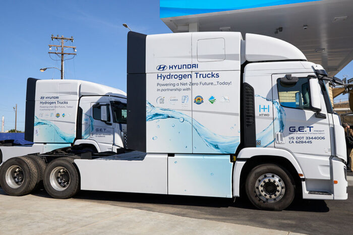 Hyundai xcient norcal zero california e