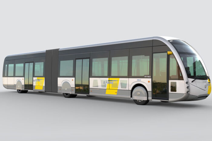 Irizar ie tram elektrobus electric de lijn belgien belgium